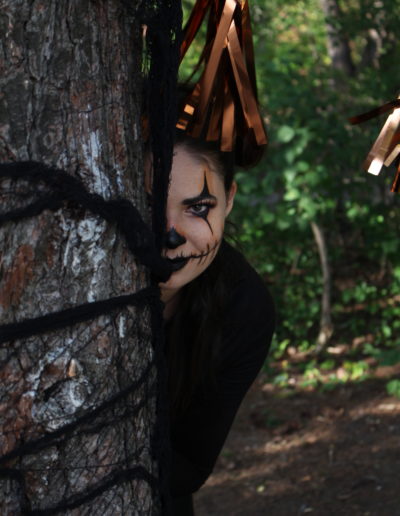 Jack O'Lantern Makeup